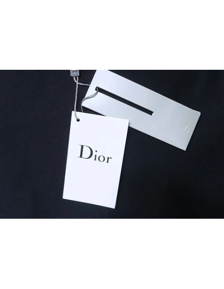 Dior Monogram Applique T-Shirt Black,Dior T-Shirts,T-Shirts,CLOTHES