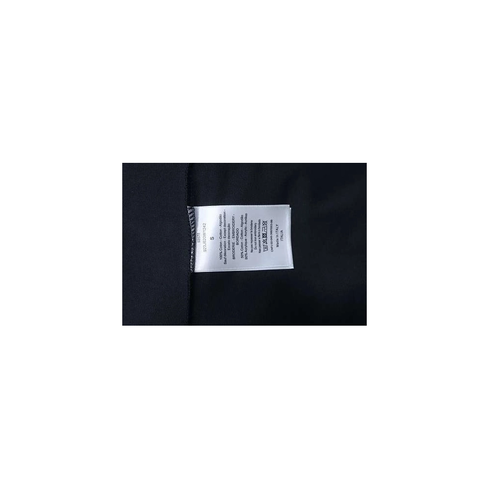 Dior Monogram Applique T-Shirt Black,Dior T-Shirts,T-Shirts,CLOTHES