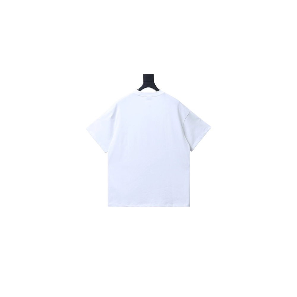 Dior Monogram Applique T-Shirt White,Dior T-Shirts,T-Shirts,CLOTHES