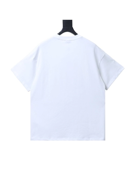 Dior Monogram Applique T-Shirt White,Dior T-Shirts,T-Shirts,CLOTHES