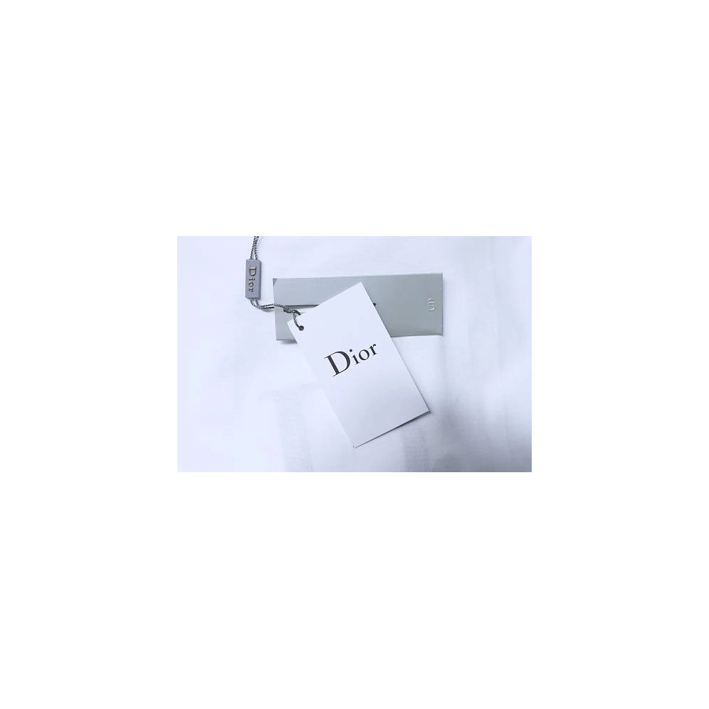 Dior Monogram Applique T-Shirt White,Dior T-Shirts,T-Shirts,CLOTHES