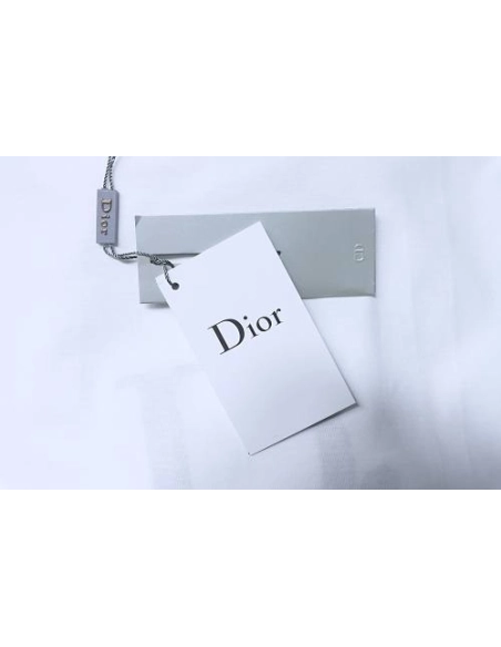 Dior Monogram Applique T-Shirt White,Dior T-Shirts,T-Shirts,CLOTHES