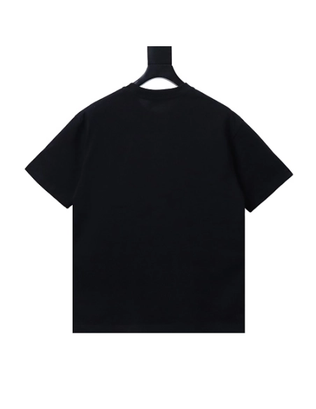 Loewe Four-leaf Clover Print T-Shirt Black,Loewe T-Shirts,T-Shirts,CLOTHES