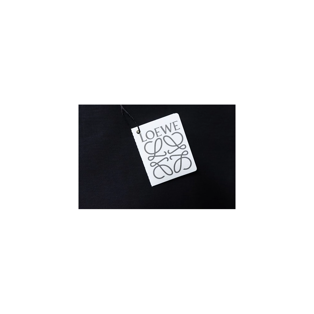 Loewe X ON Collaborative Graphic T-Shirt Black,Loewe T-Shirts,T-Shirts,CLOTHES