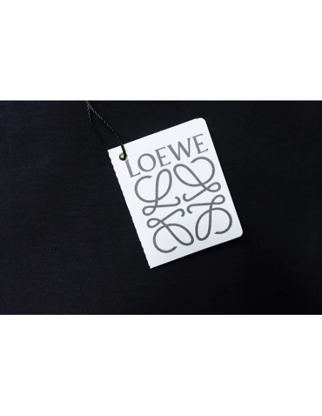 Loewe X ON Collaborative Graphic T-Shirt Black,Loewe T-Shirts,T-Shirts,CLOTHES