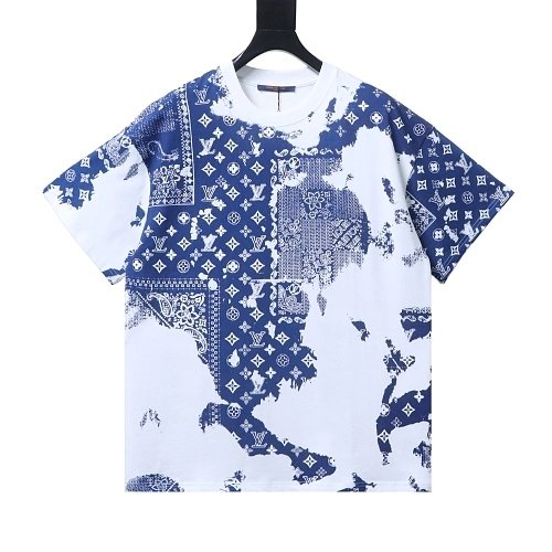 Louis Vuitton Cashew Tie-Dye T-shirt,Louis Vuitton T-Shirts,T-Shirts,CLOTHES