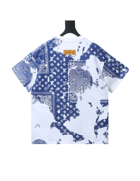 Louis Vuitton Cashew Tie-Dye T-shirt,Louis Vuitton T-Shirts,T-Shirts,CLOTHES