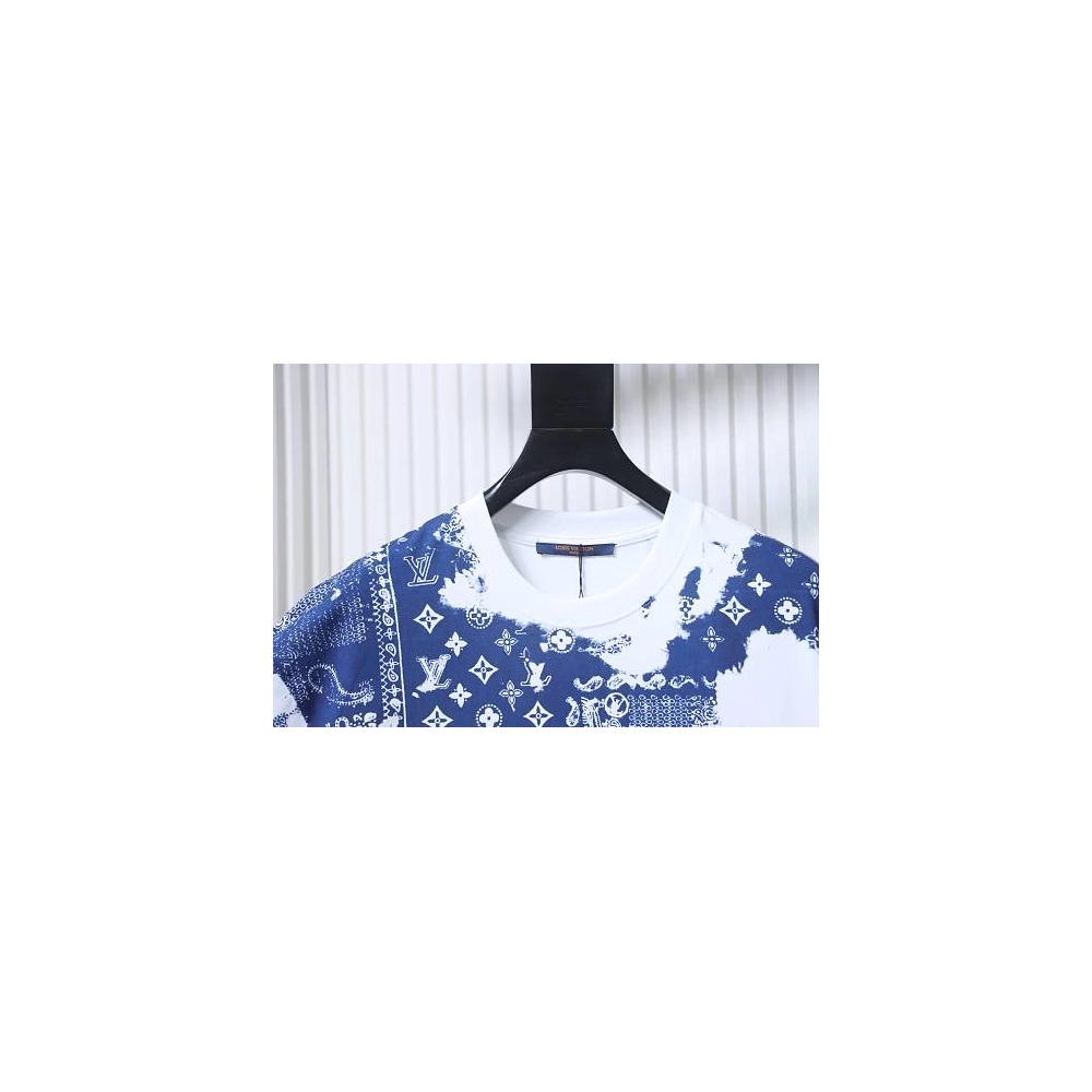Louis Vuitton Cashew Tie-Dye T-shirt,Louis Vuitton T-Shirts,T-Shirts,CLOTHES