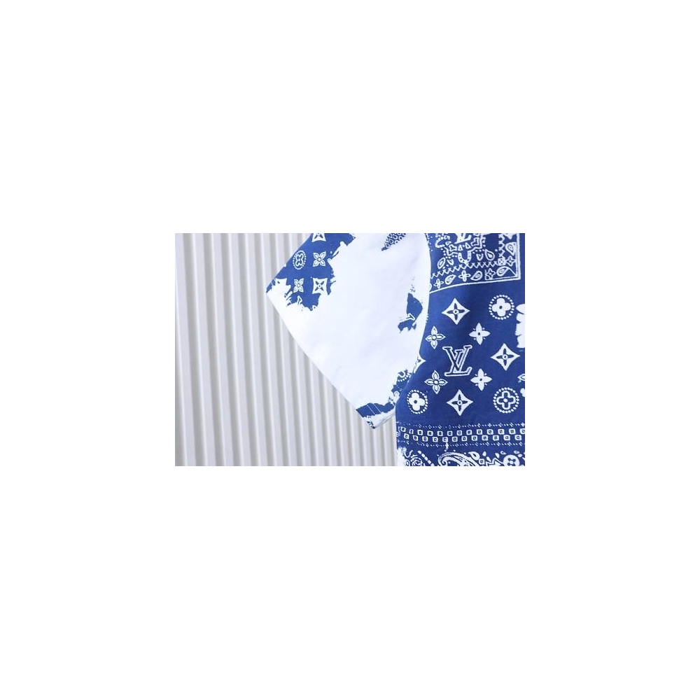 Louis Vuitton Cashew Tie-Dye T-shirt,Louis Vuitton T-Shirts,T-Shirts,CLOTHES
