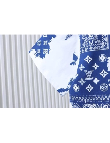 Louis Vuitton Cashew Tie-Dye T-shirt,Louis Vuitton T-Shirts,T-Shirts,CLOTHES