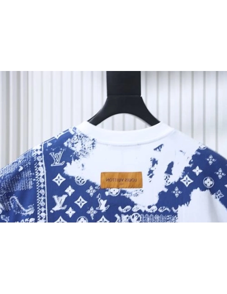Louis Vuitton Cashew Tie-Dye T-shirt,Louis Vuitton T-Shirts,T-Shirts,CLOTHES
