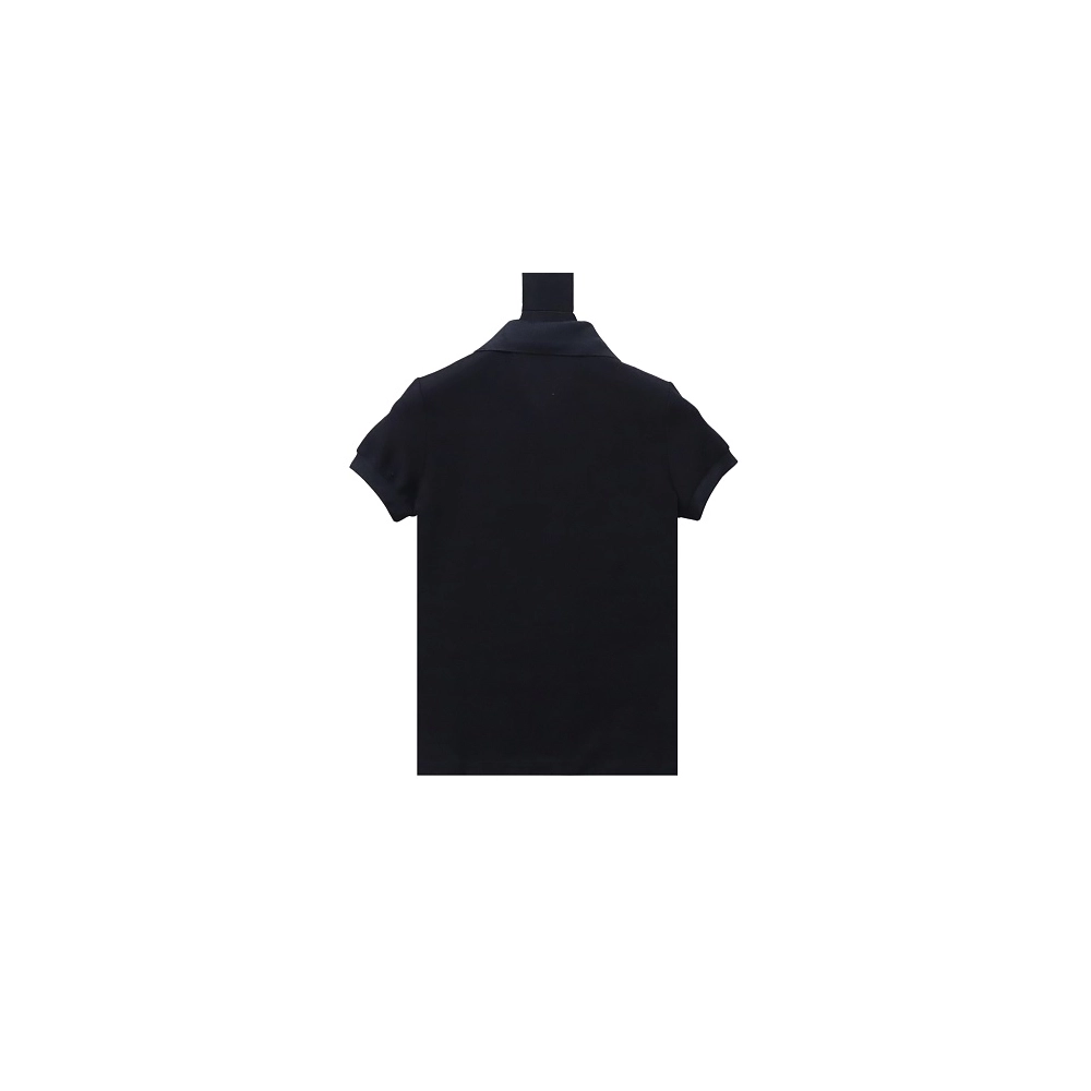 Ralph Lauren Pony Logo Embroidered Short-Sleeve Button-Down Shirt Black,Ralph Lauren T-Shirts,T-Shirts,CLOTHES