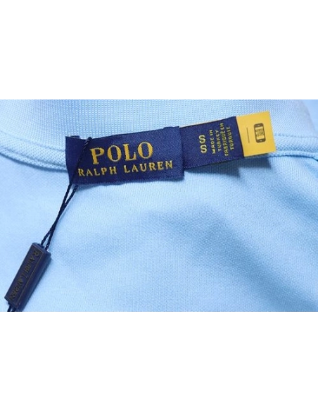 Ralph Lauren Pony Logo Embroidered Short-Sleeve Button-Down Shirt Blue,Ralph Lauren T-Shirts,T-Shirts,CLOTHES