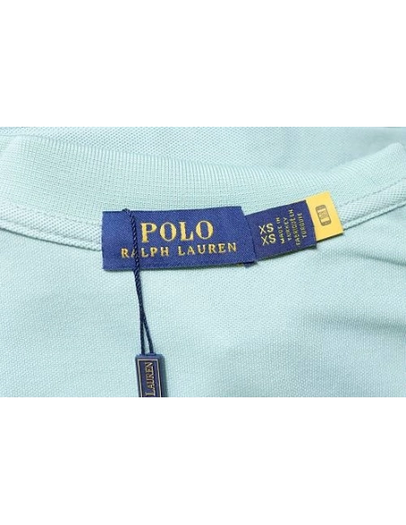 Ralph Lauren Pony Logo Embroidered Short-Sleeve Button-Down Shirt Green,Ralph Lauren T-Shirts,T-Shirts,CLOTHES