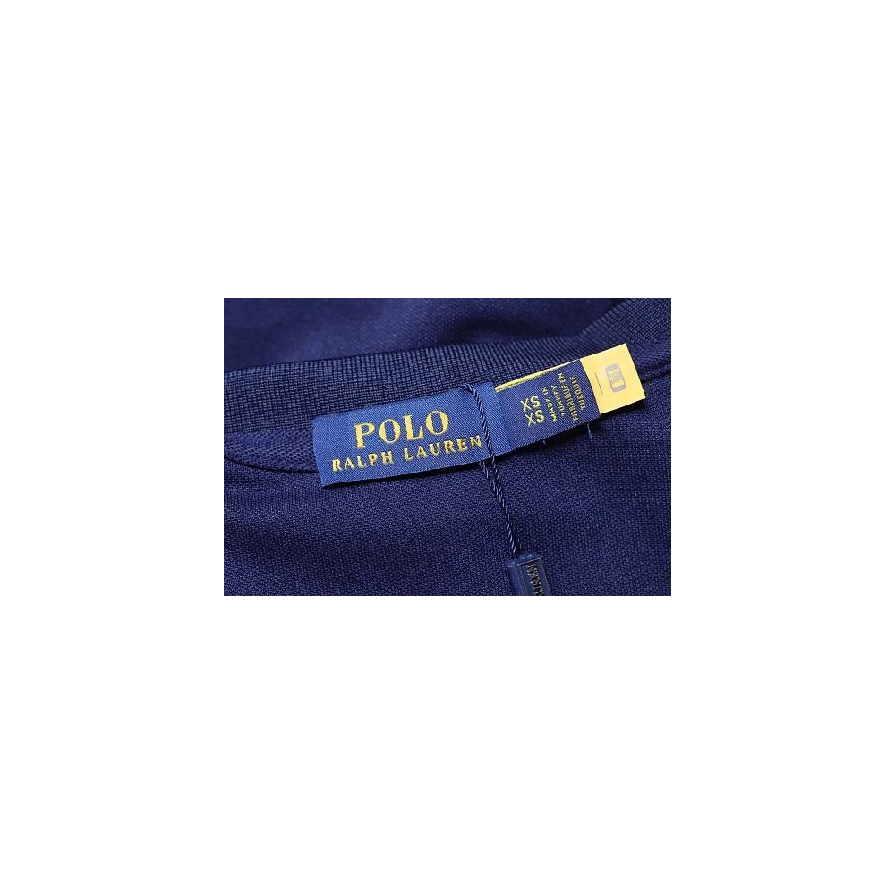 Ralph Lauren Pony Logo Embroidered Short-Sleeve Button-Down Shirt Navy Blue,Ralph Lauren T-Shirts,T-Shirts,CLOTHES