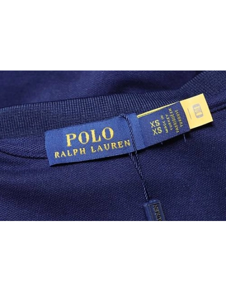 Ralph Lauren Pony Logo Embroidered Short-Sleeve Button-Down Shirt Navy Blue,Ralph Lauren T-Shirts,T-Shirts,CLOTHES