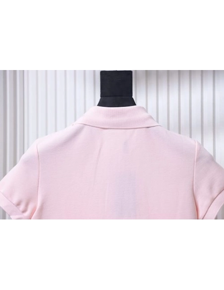 Ralph Lauren Pony Logo Embroidered Short-Sleeve Button-Down Shirt Pink,Ralph Lauren T-Shirts,T-Shirts,CLOTHES