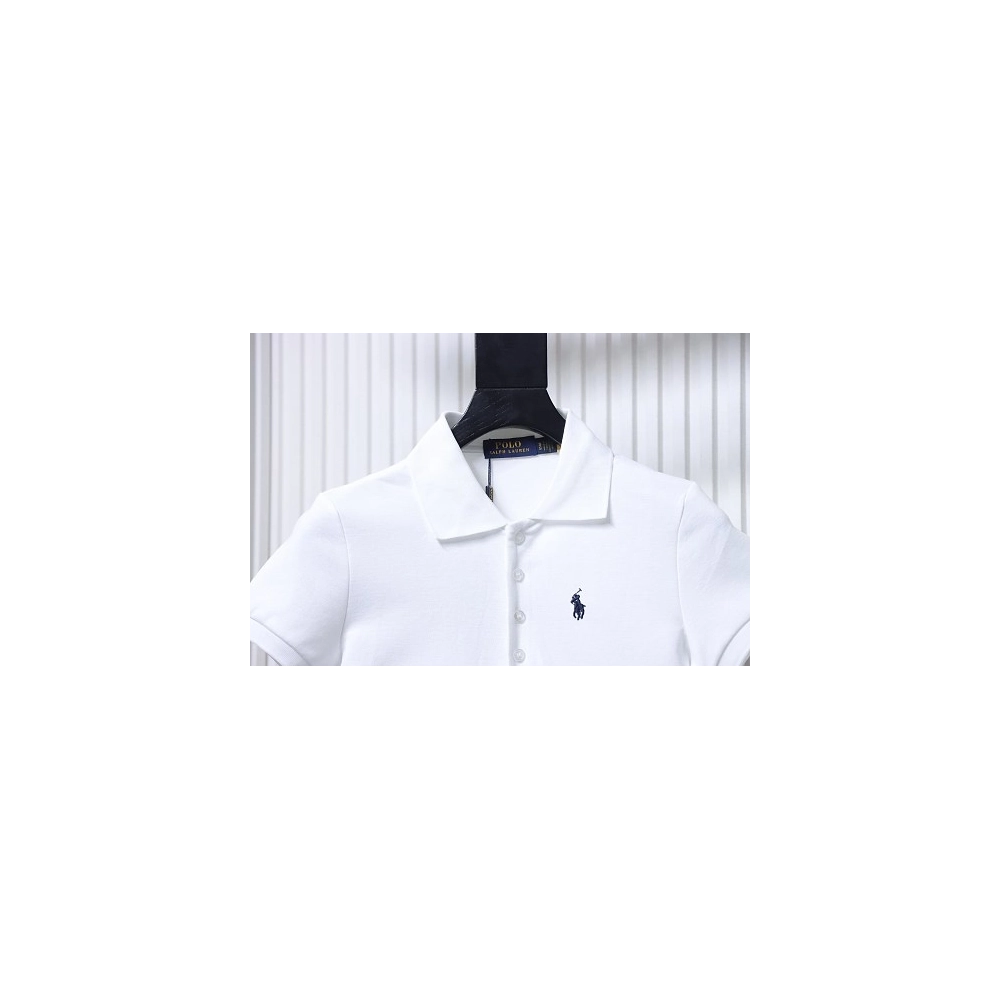 Ralph Lauren Pony Logo Embroidered Short-Sleeve Button-Down Shirt White,Ralph Lauren T-Shirts,T-Shirts,CLOTHES