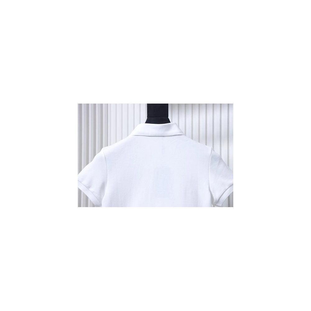 Ralph Lauren Pony Logo Embroidered Short-Sleeve Button-Down Shirt White,Ralph Lauren T-Shirts,T-Shirts,CLOTHES