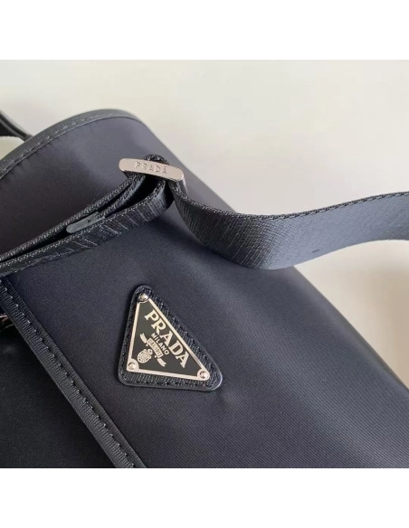 Prada Re-Nylon leather shoulder bags 2VD034 22X16X8.5cm,Prada Bags