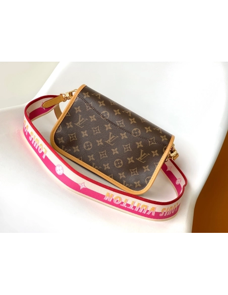 Louis Vuitton Diane Monogram HandBags M46049 24X15X9cm,Louis Vuitton Bags