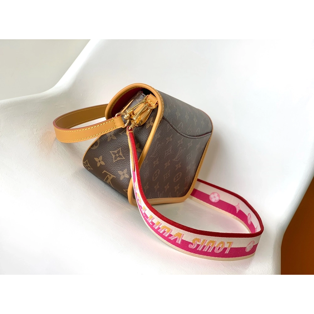 Louis Vuitton Diane Monogram HandBags M46049 24X15X9cm,Louis Vuitton Bags