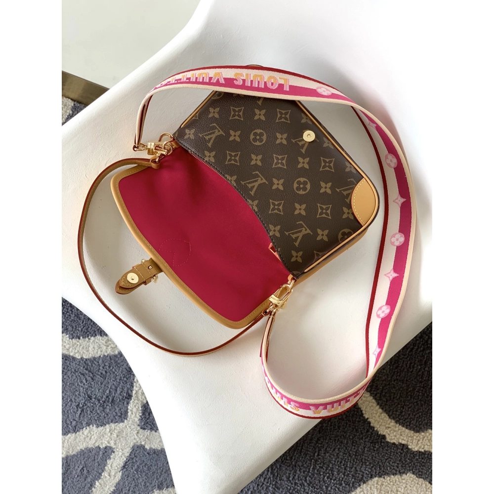Louis Vuitton Diane Monogram HandBags M46049 24X15X9cm,Louis Vuitton Bags
