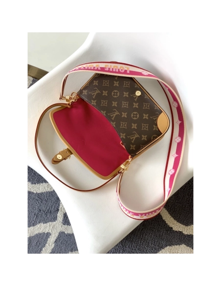 Louis Vuitton Diane Monogram HandBags M46049 24X15X9cm,Louis Vuitton Bags