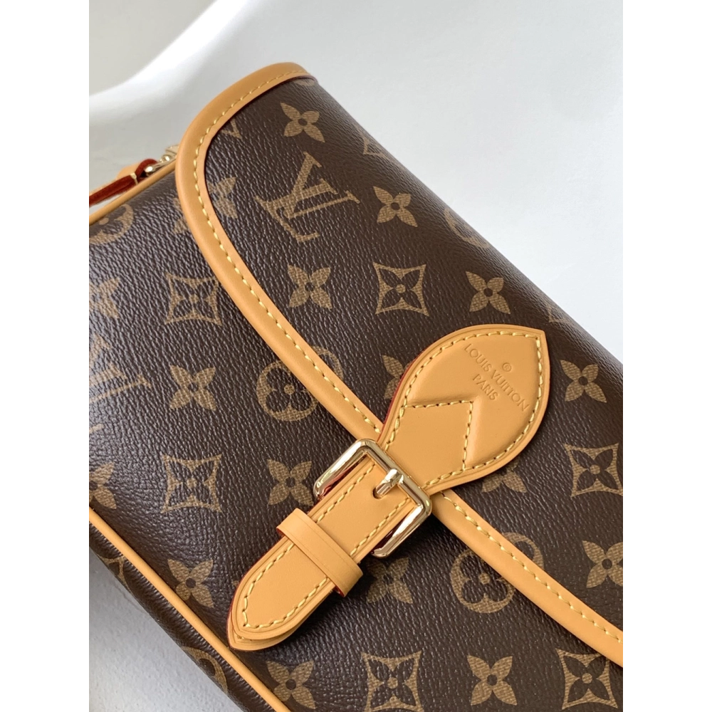 Louis Vuitton Diane Monogram HandBags M46049 24X15X9cm,Louis Vuitton Bags