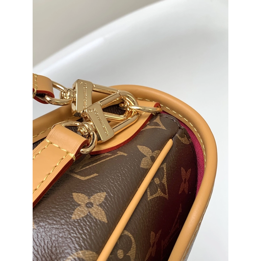 Louis Vuitton Diane Monogram HandBags M46049 24X15X9cm,Louis Vuitton Bags