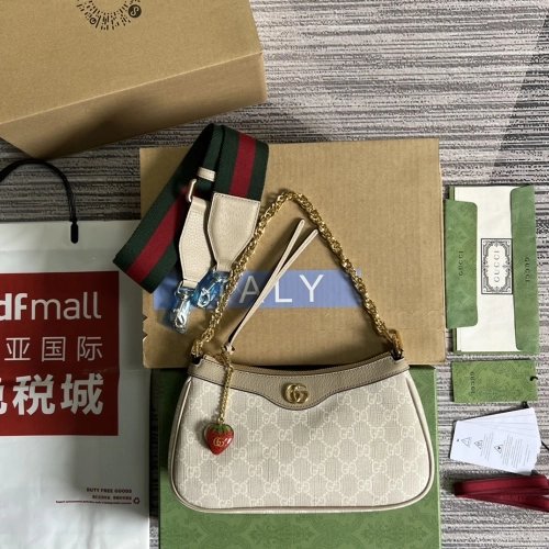 Gucci Ophidia Strawberry Chain Bags 735132 25X15.5X6cm,Gucci Bags