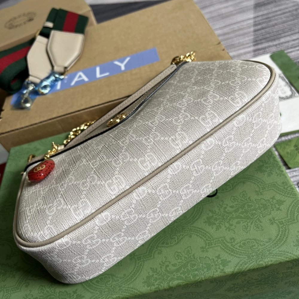 Gucci Ophidia Strawberry Chain Bags 735132 25X15.5X6cm,Gucci Bags