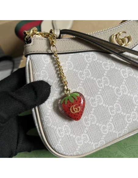 Gucci Ophidia Strawberry Chain Bags 735132 25X15.5X6cm,Gucci Bags