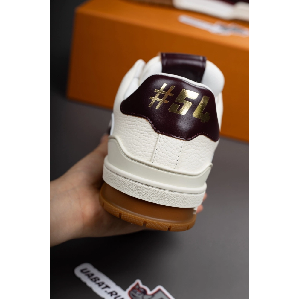 Louis Vuitton Trainer Sneaker Bordeaux 1AKB8G,LV Trainer