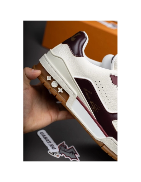 Louis Vuitton Trainer Sneaker Bordeaux 1AKB8G,LV Trainer