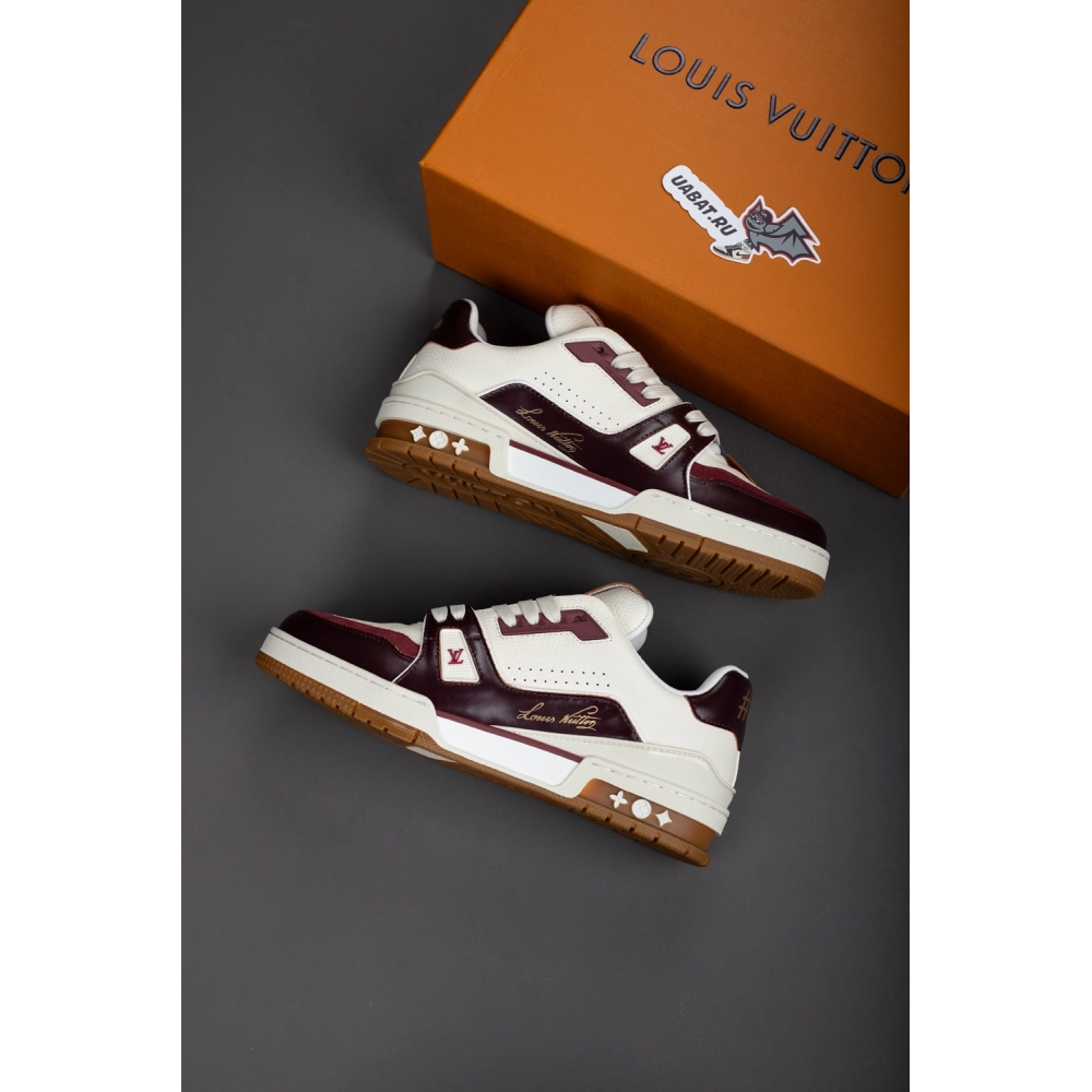 Louis Vuitton Trainer Sneaker Bordeaux 1AKB8G,LV Trainer