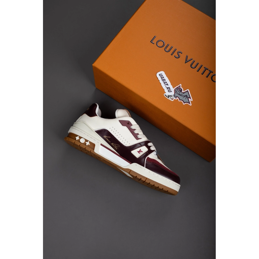 Louis Vuitton Trainer Sneaker Bordeaux 1AKB8G,LV Trainer