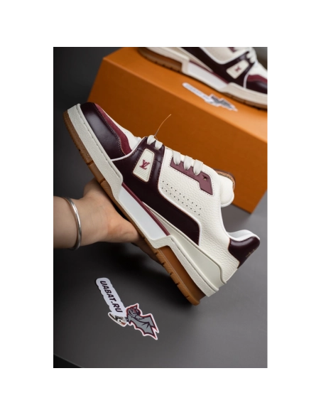 Louis Vuitton Trainer Sneaker Bordeaux 1AKB8G,LV Trainer