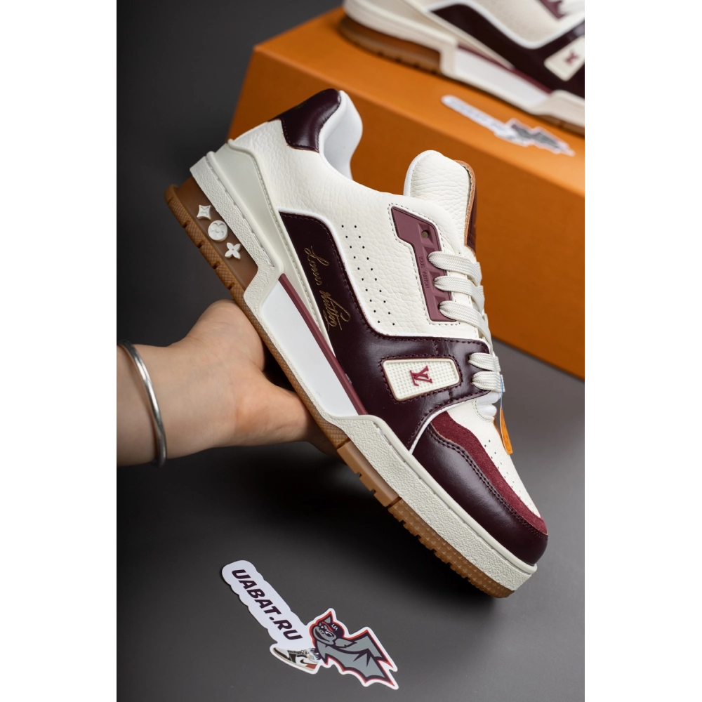 Louis Vuitton Trainer Sneaker Bordeaux 1AKB8G,LV Trainer
