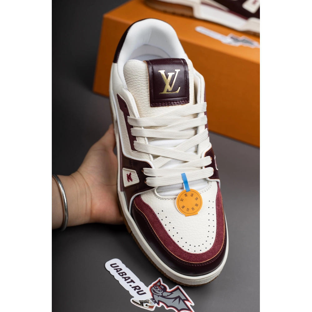 Louis Vuitton Trainer Sneaker Bordeaux 1AKB8G,LV Trainer