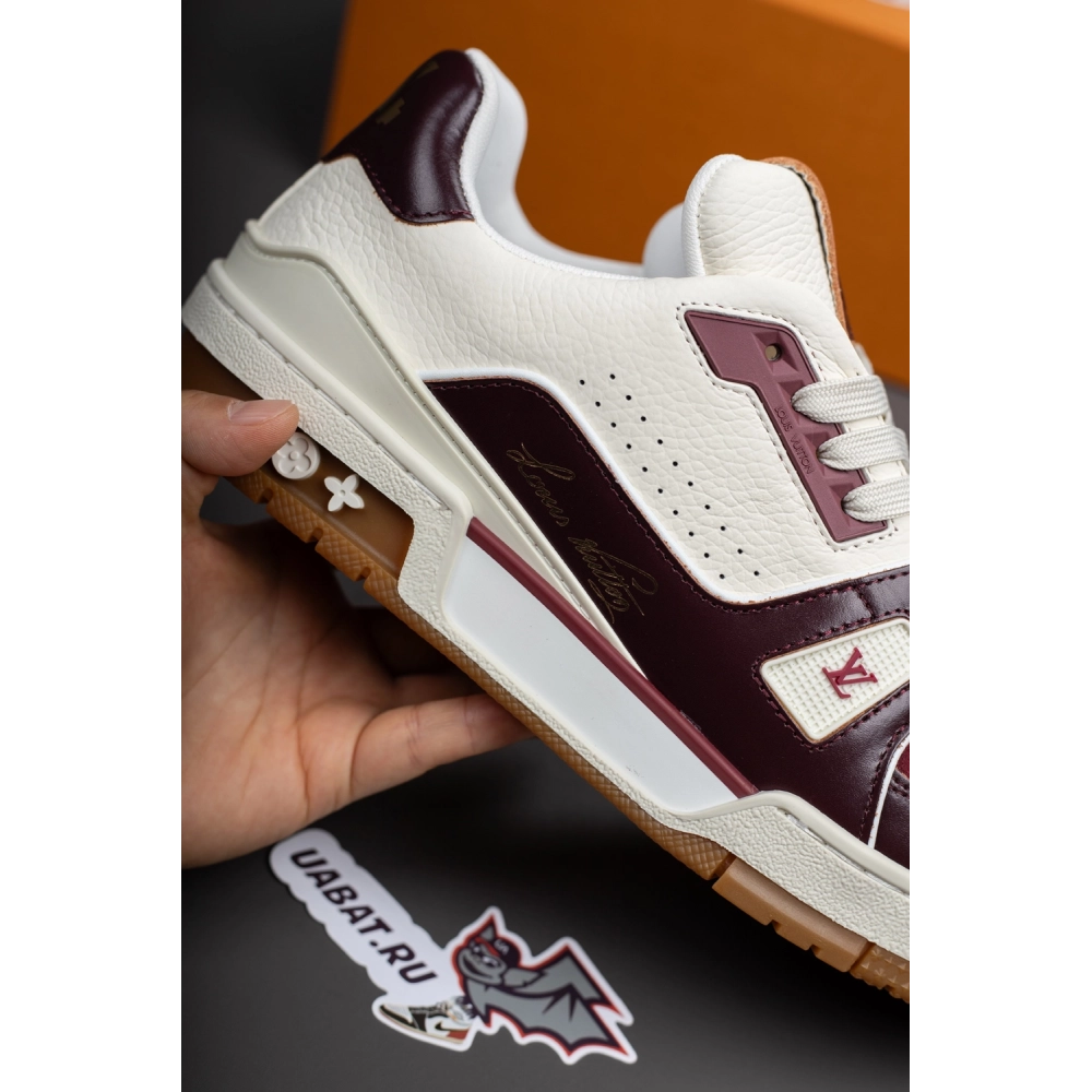 Louis Vuitton Trainer Sneaker Bordeaux 1AKB8G,LV Trainer