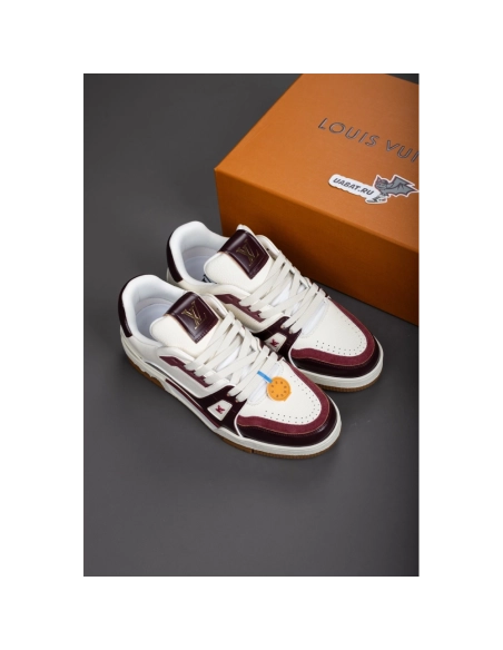 Louis Vuitton Trainer Sneaker Bordeaux 1AKB8G,LV Trainer