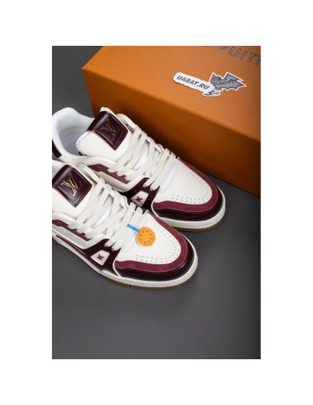 Louis Vuitton Trainer Sneaker Bordeaux 1AKB8G,LV Trainer