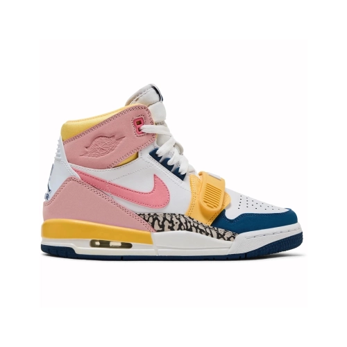 Air Jordan Legacy 312 White Coral French Blue,AIR JORDAN LEGACY