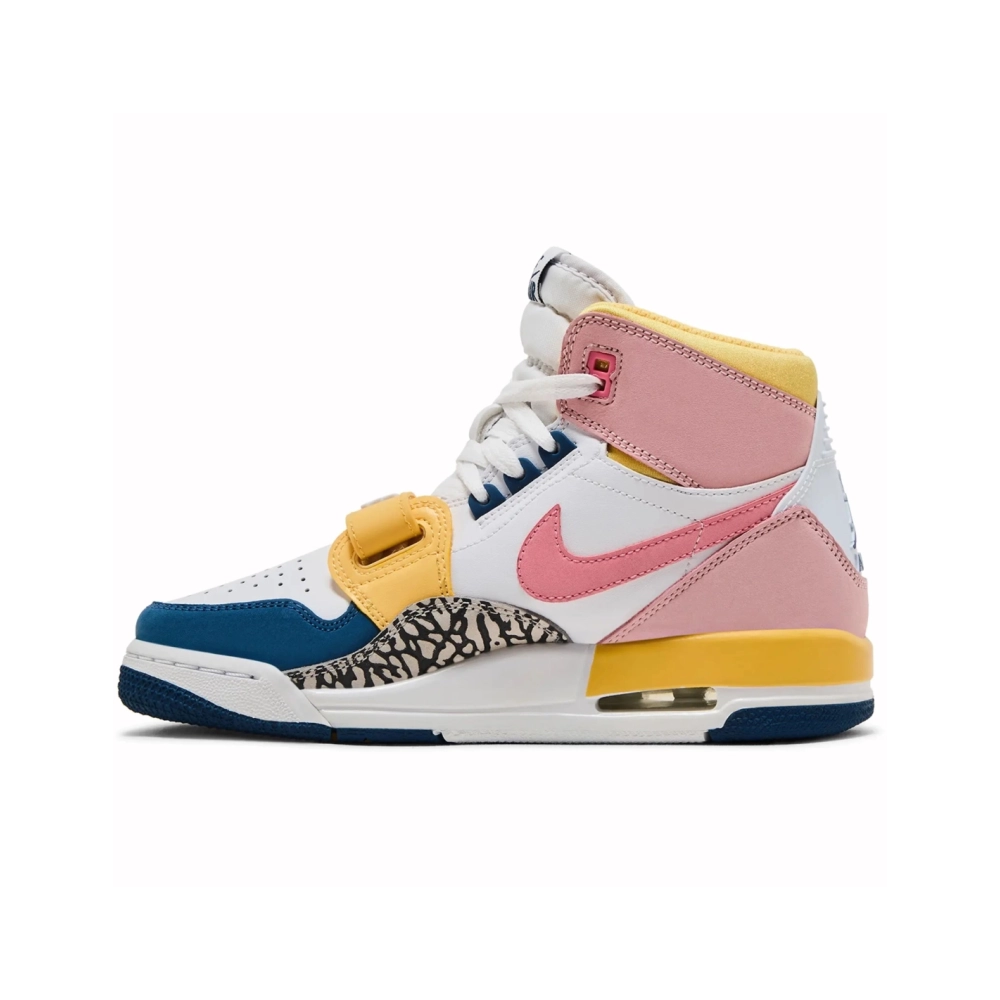 Air Jordan Legacy 312 White Coral French Blue,AIR JORDAN LEGACY