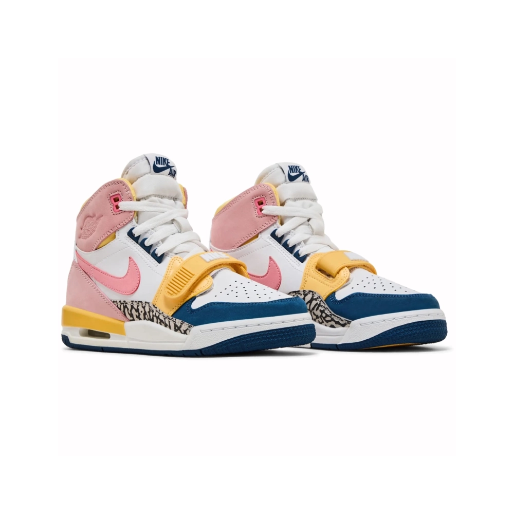 Air Jordan Legacy 312 White Coral French Blue,AIR JORDAN LEGACY