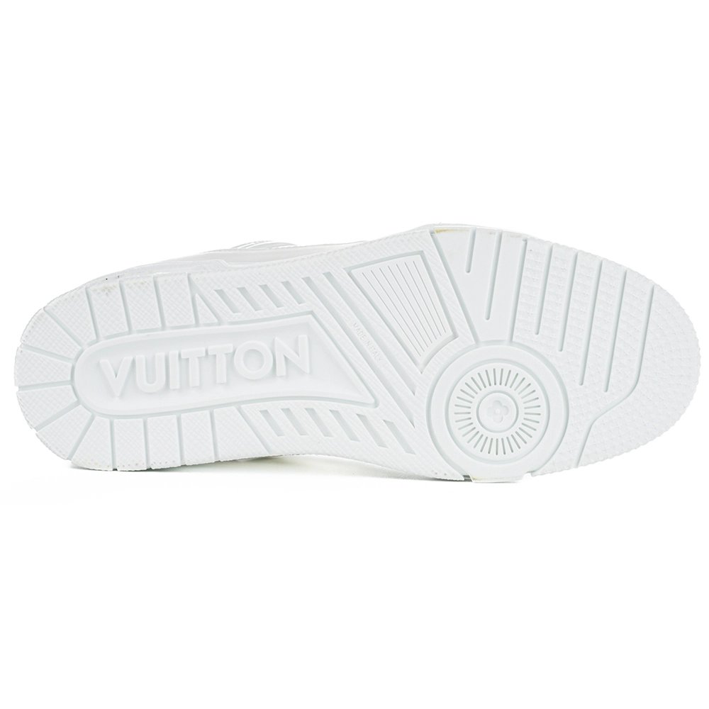 Louis Vuitton Trainer Low White Embossed 1A5PYF,LV Trainer