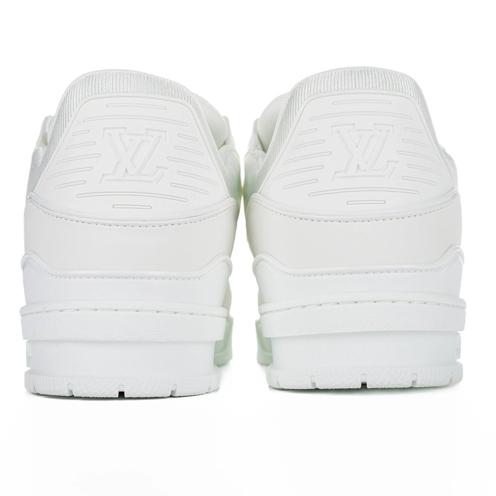 Louis Vuitton Trainer Low White Embossed 1A5PYF,LV Trainer