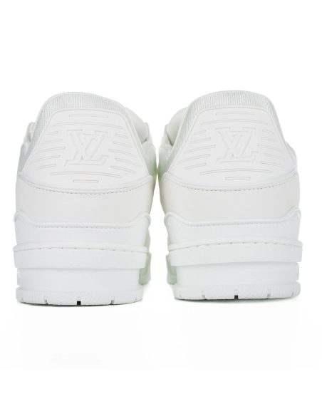 Louis Vuitton Trainer Low White Embossed 1A5PYF,LV Trainer
