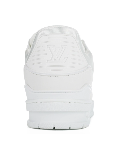 Louis Vuitton Trainer Low White Embossed 1A5PYF,LV Trainer